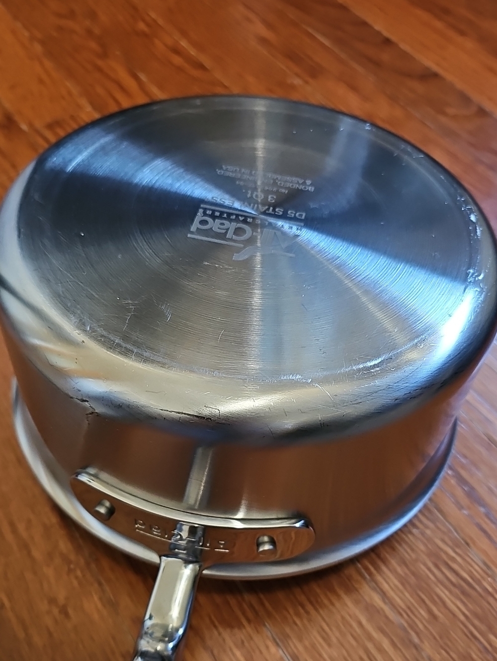 All-Clad D5 3 Qt Saucepan - Picture 5 of 7